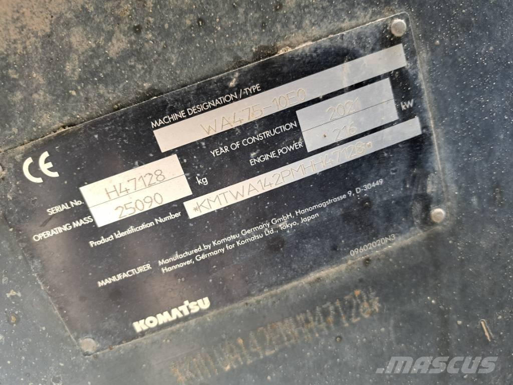 Komatsu WA475-10E0 Фронтальные погрузчики