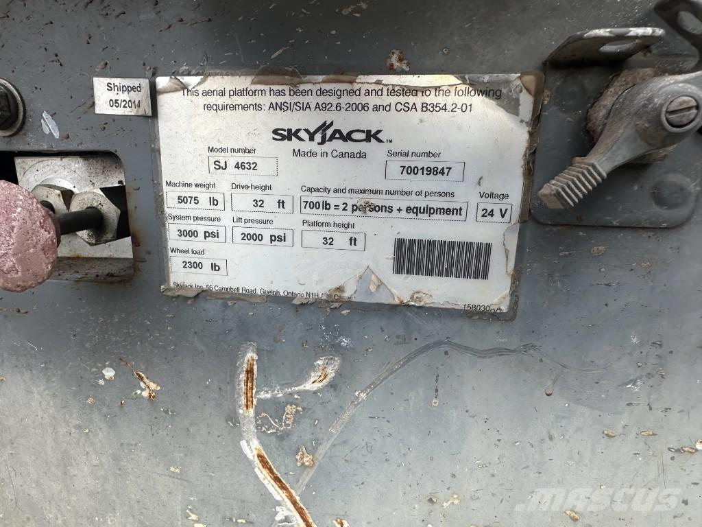 SkyJack SJ 4632 Ножничные подъемники