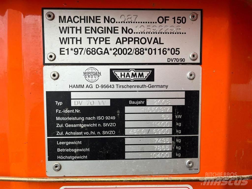 Hamm DV 70 VV Катки тротуарные
