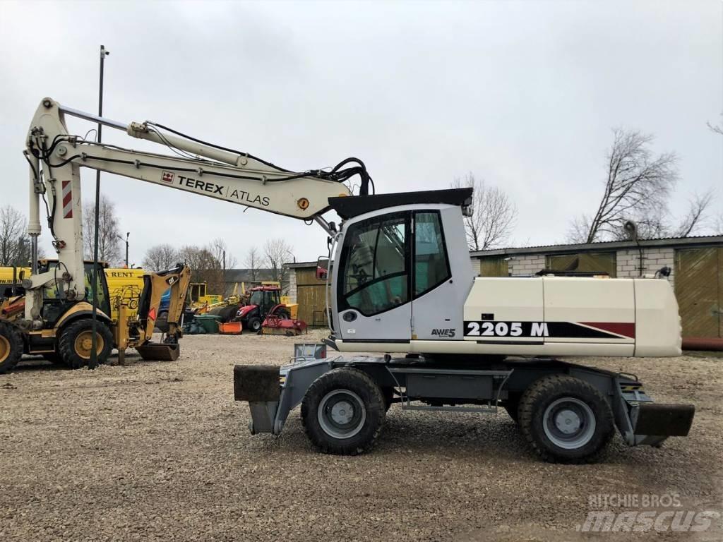 Terex 2205M Колёсные экскаваторы