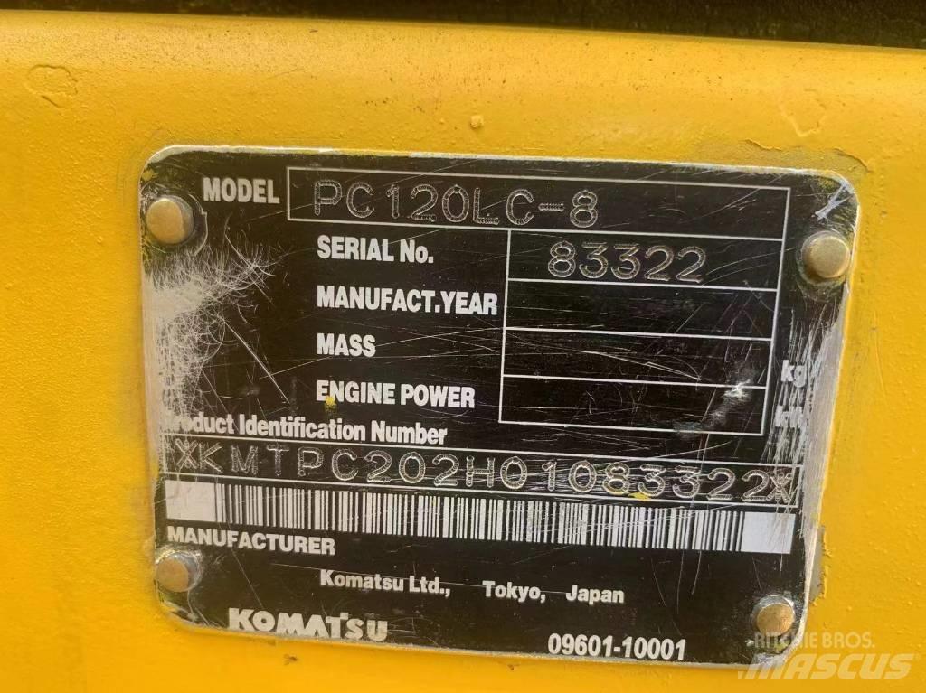 Komatsu PC 120-8 Малые экскаваторы 7т-12т