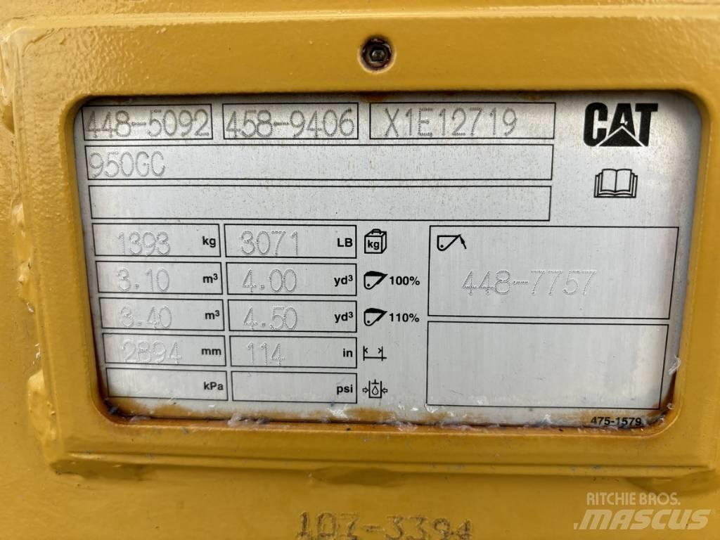 CAT 950GC Компоненты строительной техники