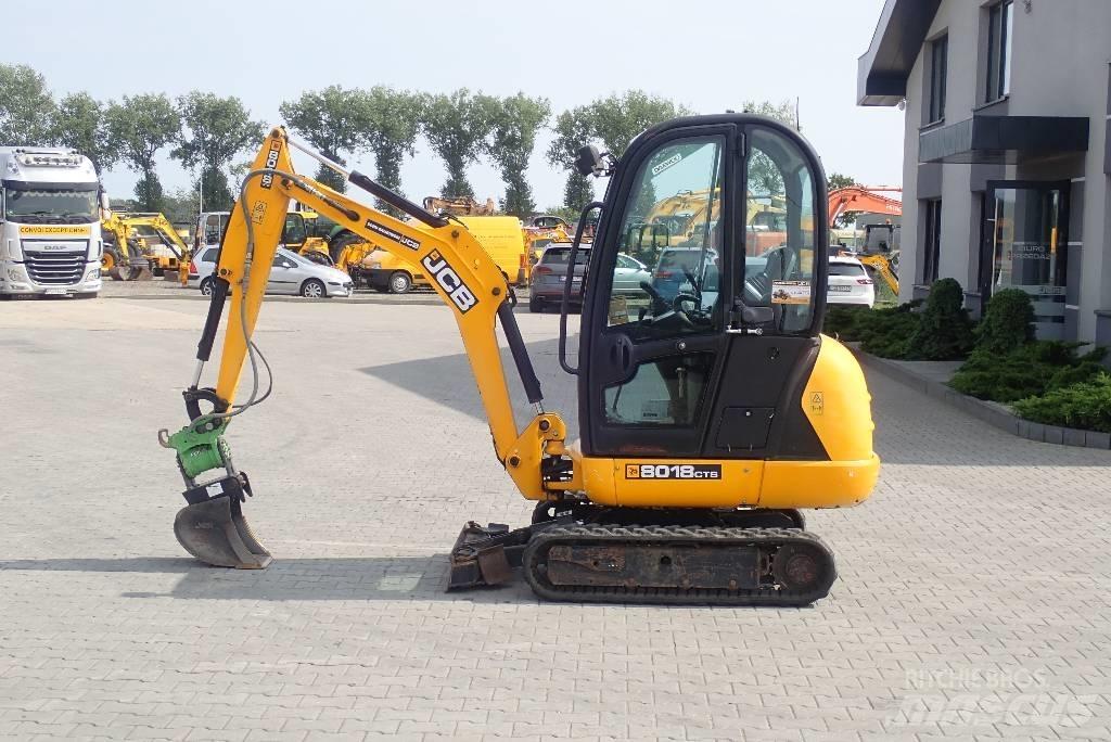 JCB 8018 CTS Мини-экскаваторы