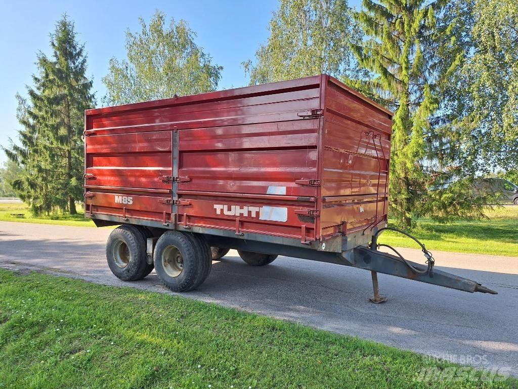 Tuhti M 85 Тракторные самосвальные прицепы