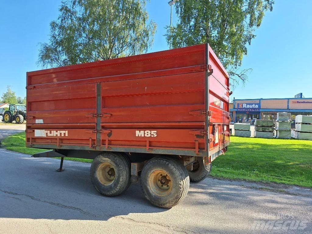 Tuhti M 85 Тракторные самосвальные прицепы