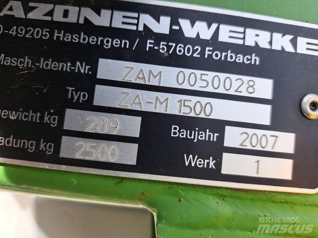 Amazone ZA-M 1500 Разбрасыватели минеральных удобрений