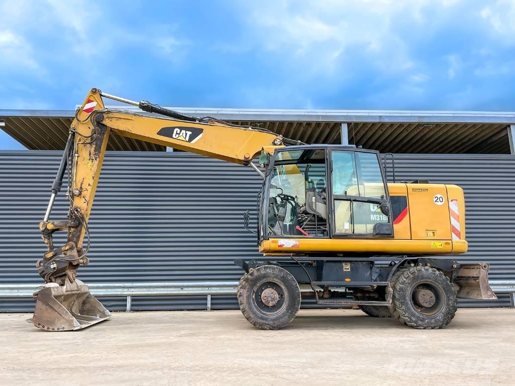 CAT M318F Колёсные экскаваторы