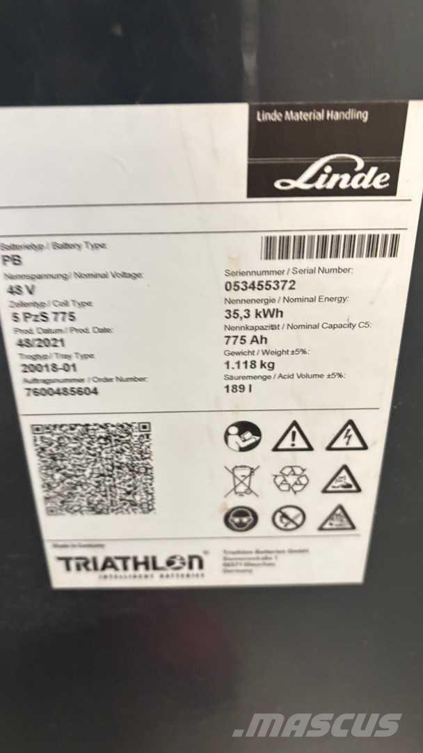 Linde E16H Электропогрузчики