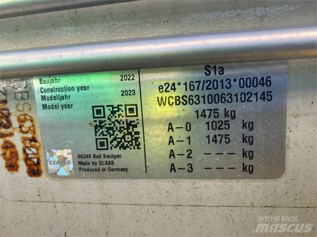CLAAS VOLTO 1300 T Грабли-ворошилки