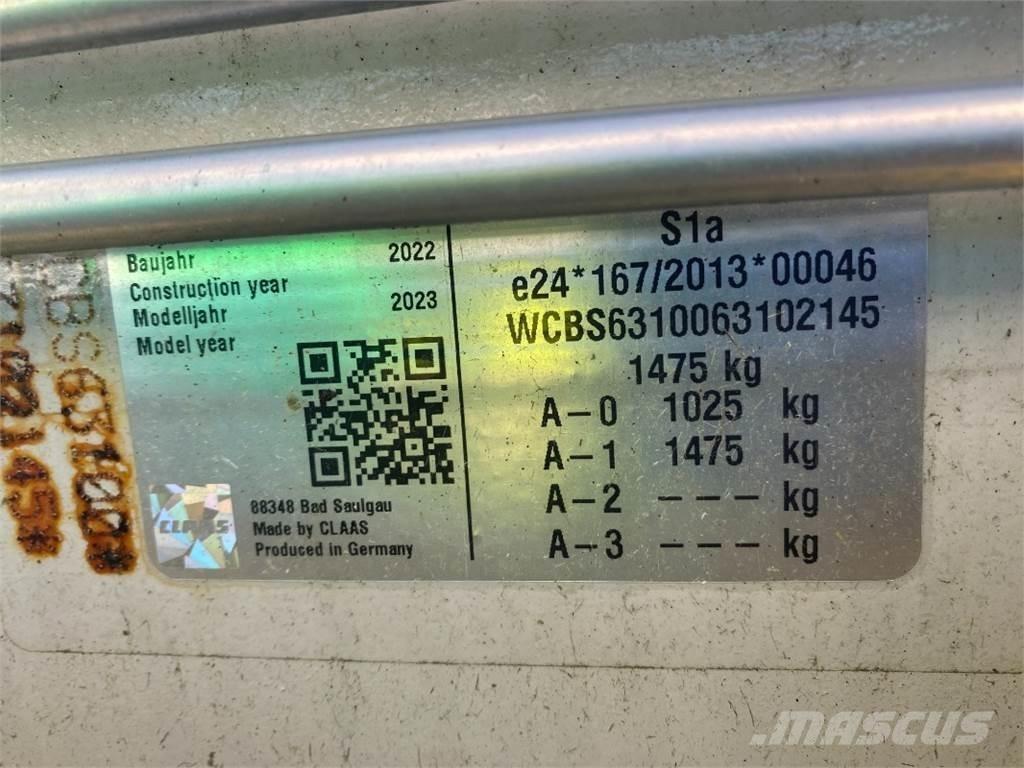 CLAAS VOLTO 1300 T Грабли-ворошилки