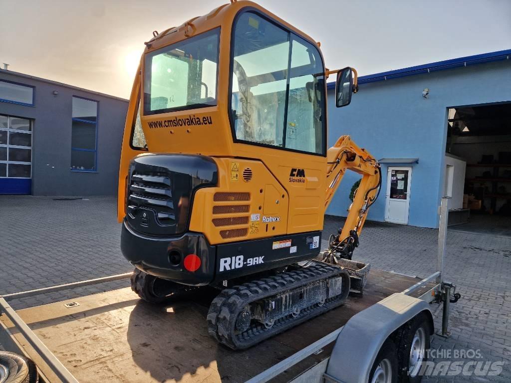 Hyundai R18-9AK Мини-экскаваторы