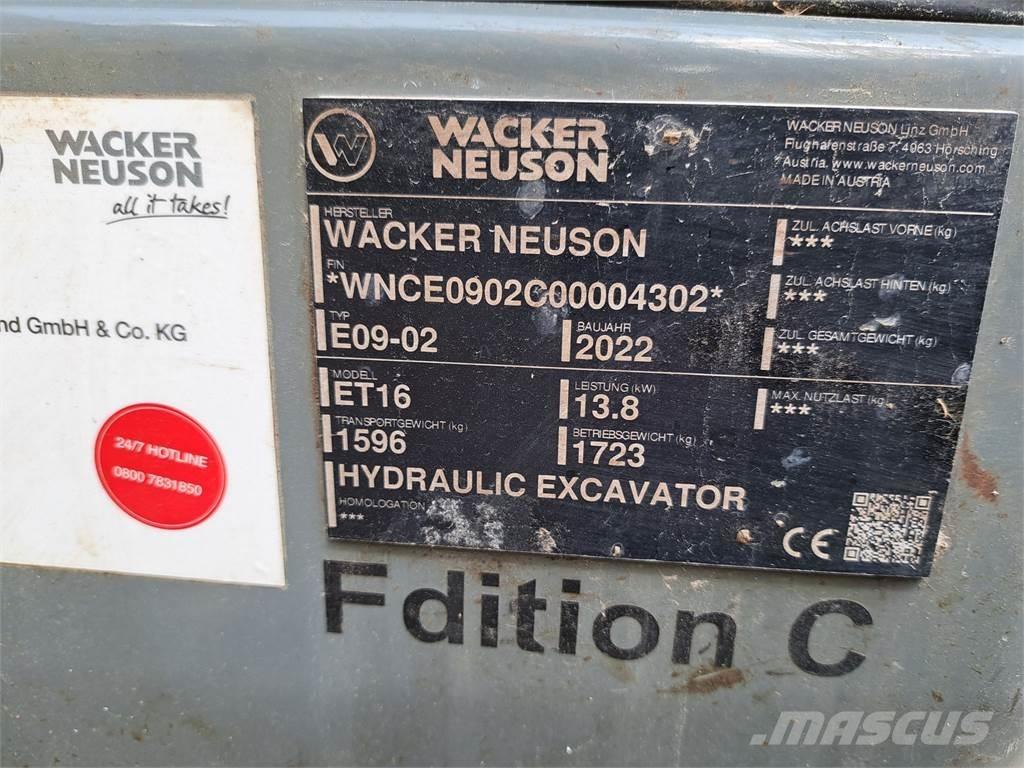 Wacker Neuson ET16 Гусеничные экскаваторы