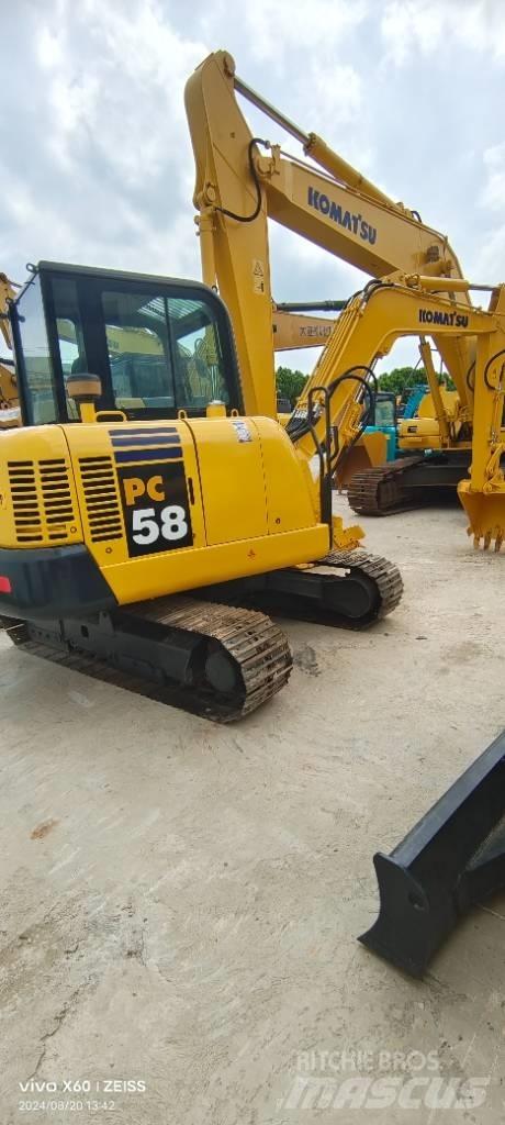 Komatsu PC 58 Мини-экскаваторы