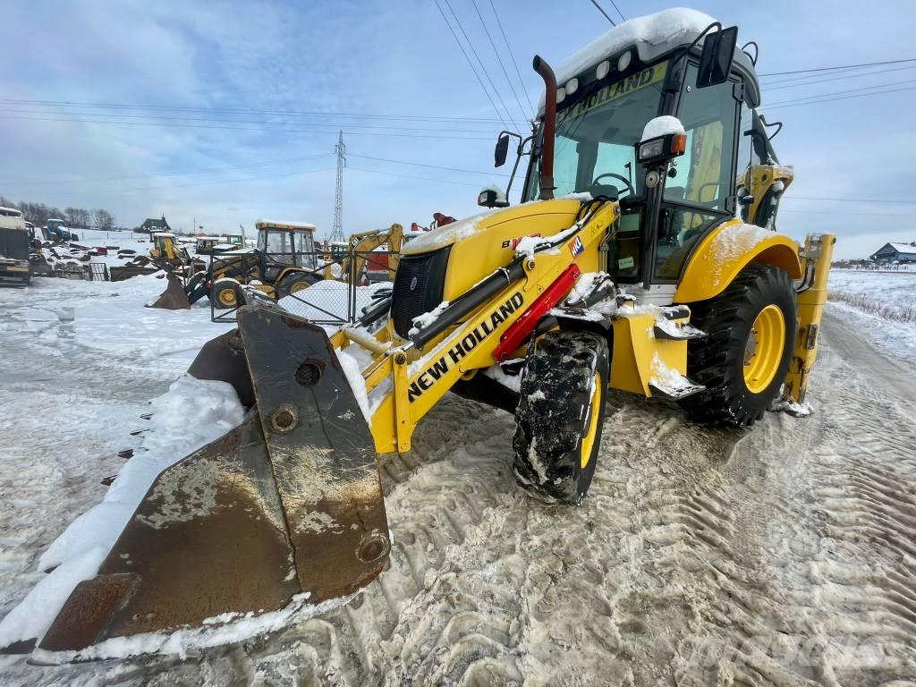 New Holland B 100 C Экскаваторы-погрузчики