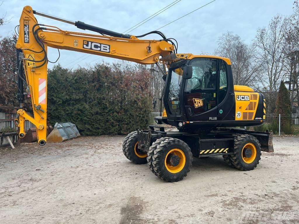 JCB JS 145 W+ TT4i Колёсные экскаваторы