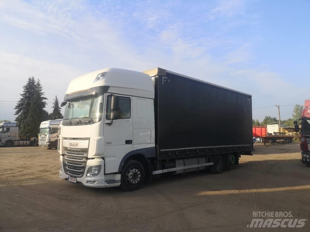 DAF XF 480 6x2 Jumbo Тентованные грузовики