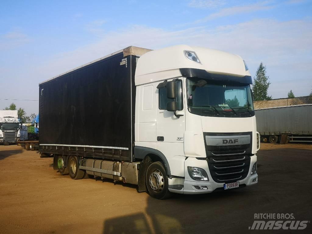 DAF XF 480 6x2 Jumbo Тентованные грузовики