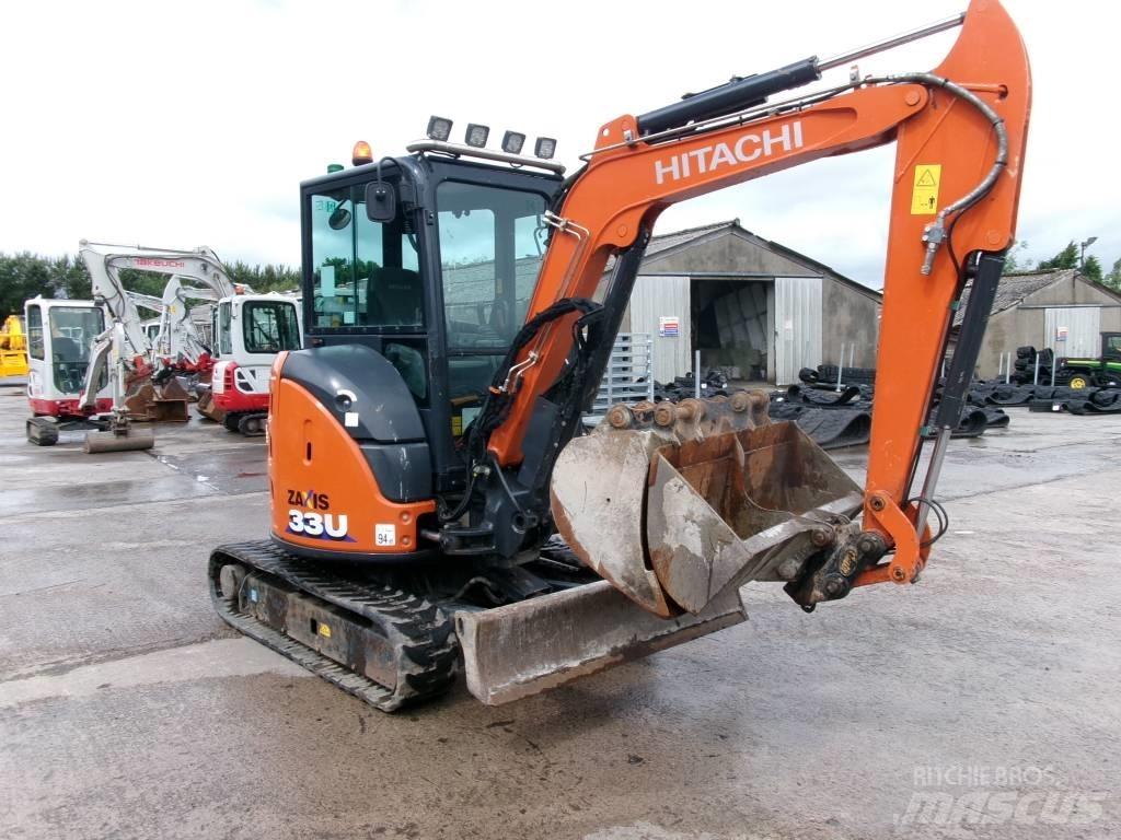 Hitachi Zaxis 33U-6 Мини-экскаваторы