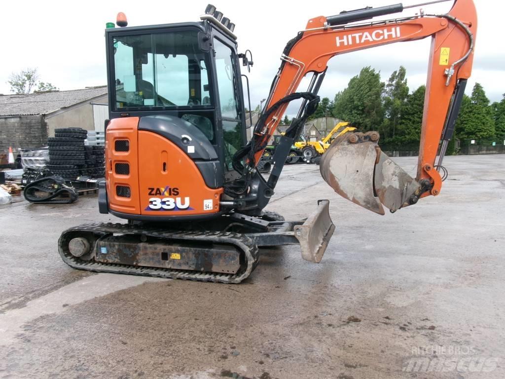 Hitachi Zaxis 33U-6 Мини-экскаваторы