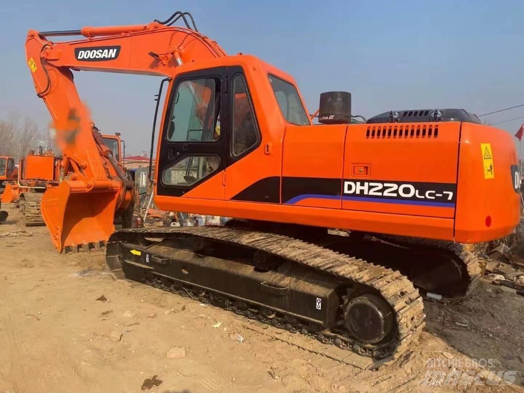 Doosan dh220lc-7 Гусеничные экскаваторы