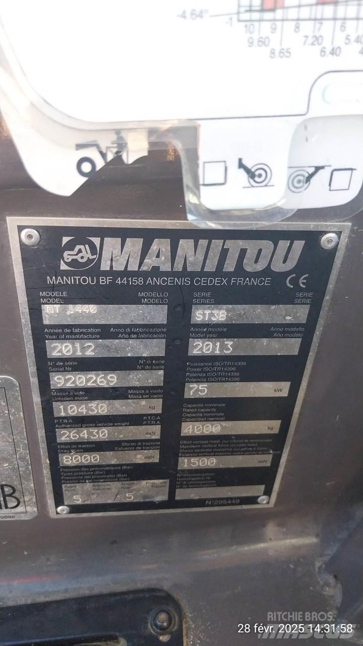 Manitou MT1440 Телескопические погрузчики