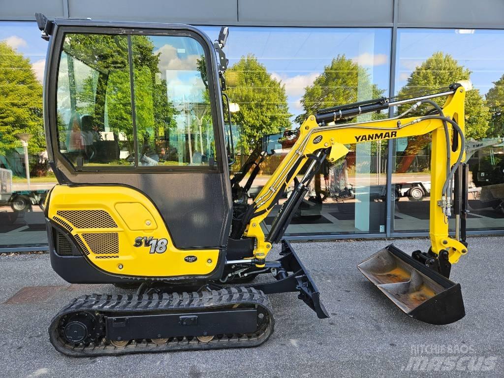 Yanmar SV 18 Мини-экскаваторы
