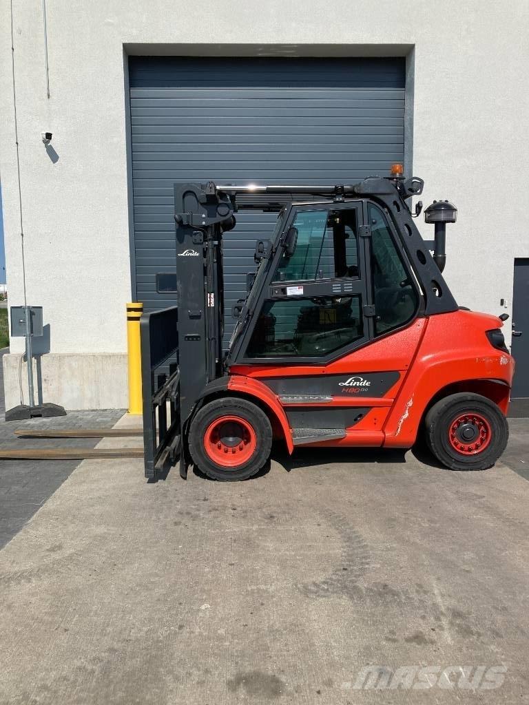 Linde H80D/396-03 Дизельные погрузчики