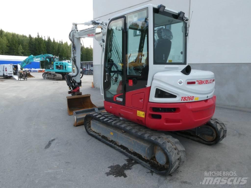 Takeuchi TB260 Мини-экскаваторы