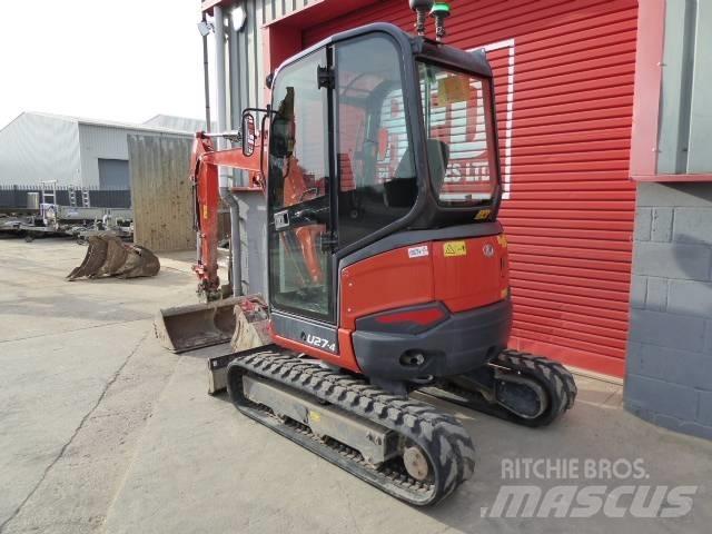 Kubota U 27-4 Мини-экскаваторы