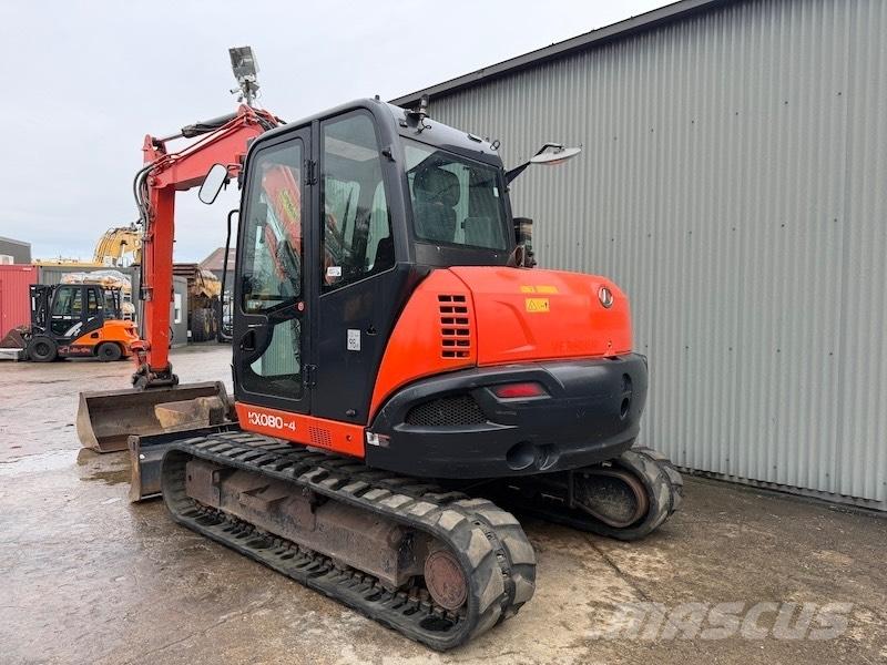Kubota KX 080-4 Малые экскаваторы 7т-12т