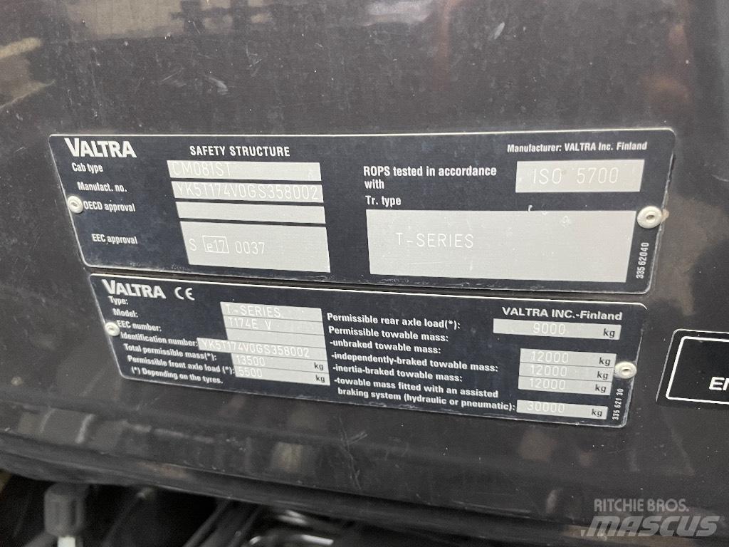 Valtra T 174 Трактора