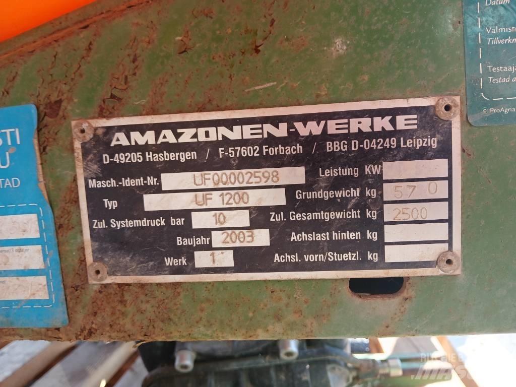 Amazone UF 1200 15m Навесные опрыскиватели