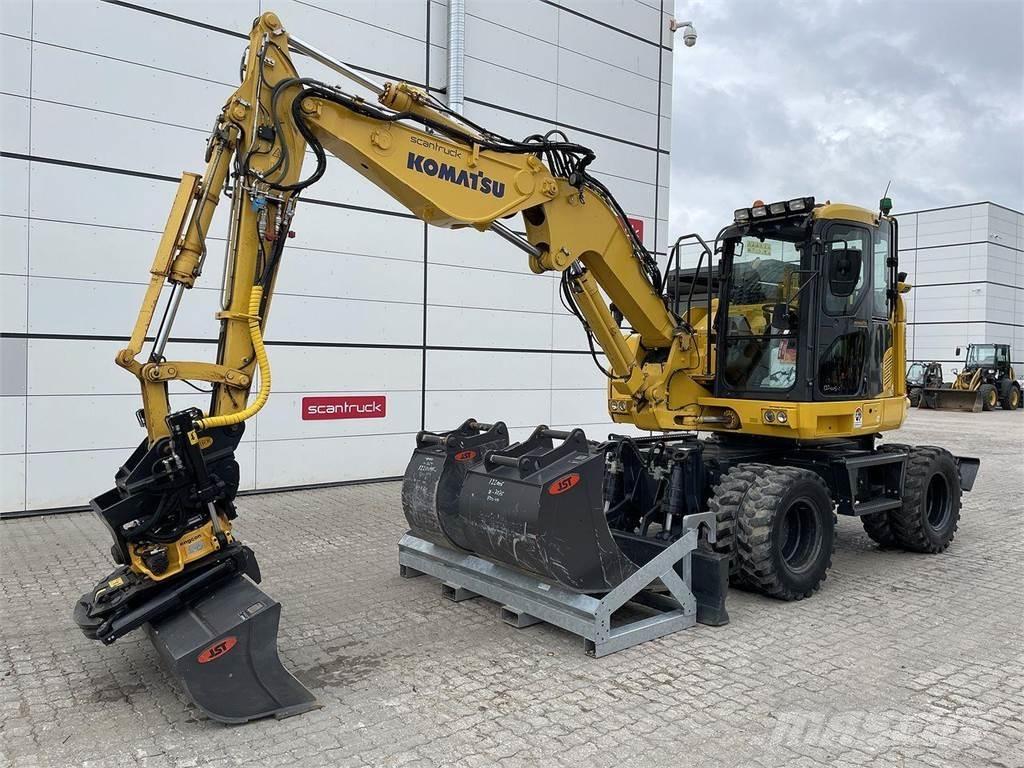 Komatsu PW118MR-11 Колёсные экскаваторы