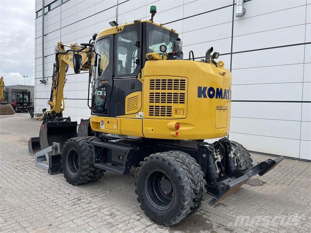 Komatsu PW118MR-11 Колёсные экскаваторы