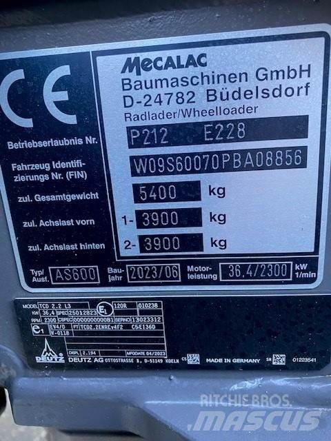 Mecalac AS600 Фронтальные погрузчики