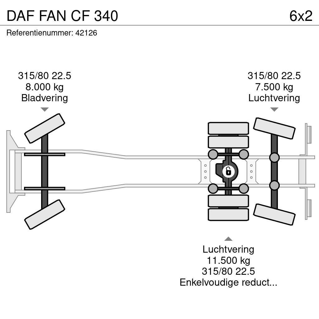 DAF FAN CF 340 Мусоровозы