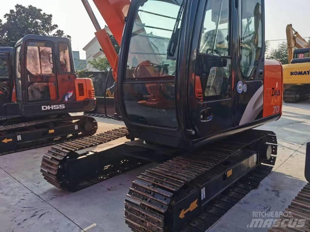 Hitachi ZX 70 Малые экскаваторы 7т-12т