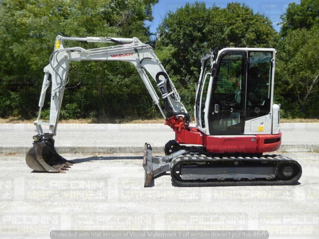 Takeuchi TB257FR Мини-экскаваторы