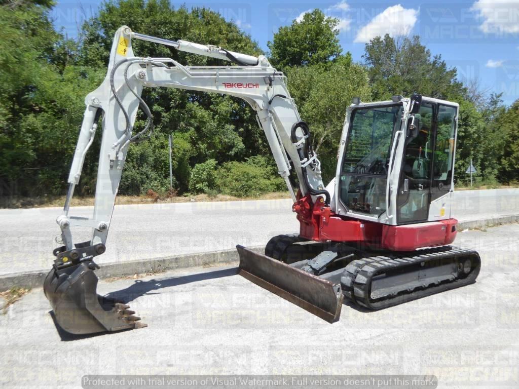 Takeuchi TB257FR Мини-экскаваторы