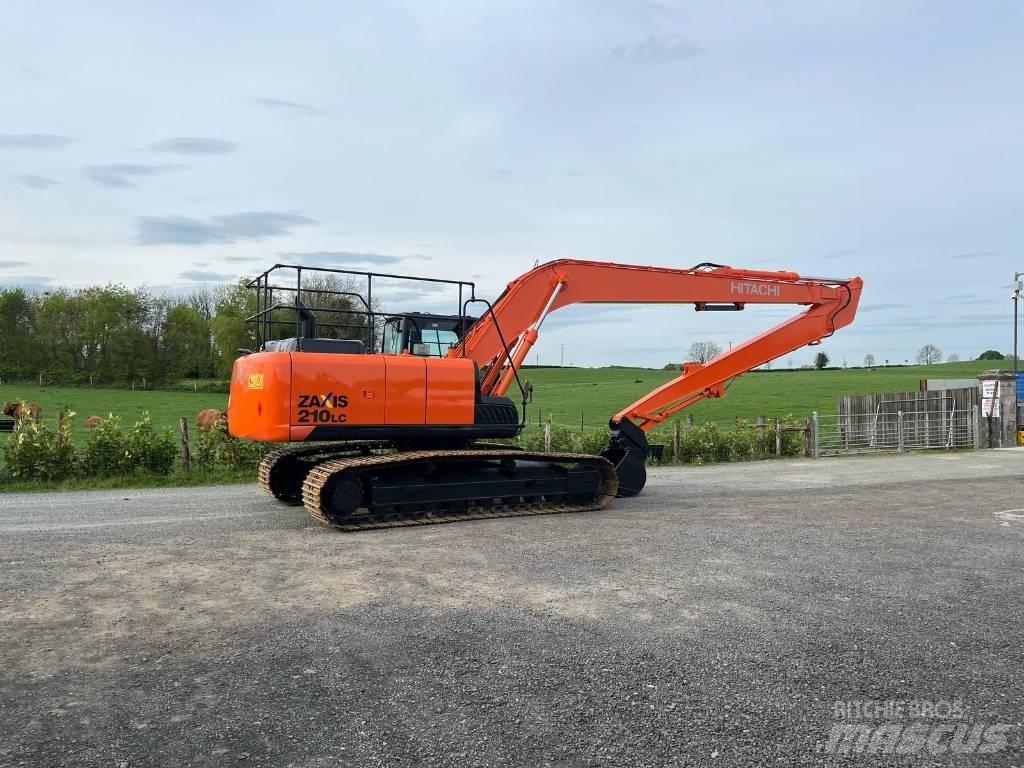 Hitachi Zaxis 210 LC Экскаваторы с большим вылетом