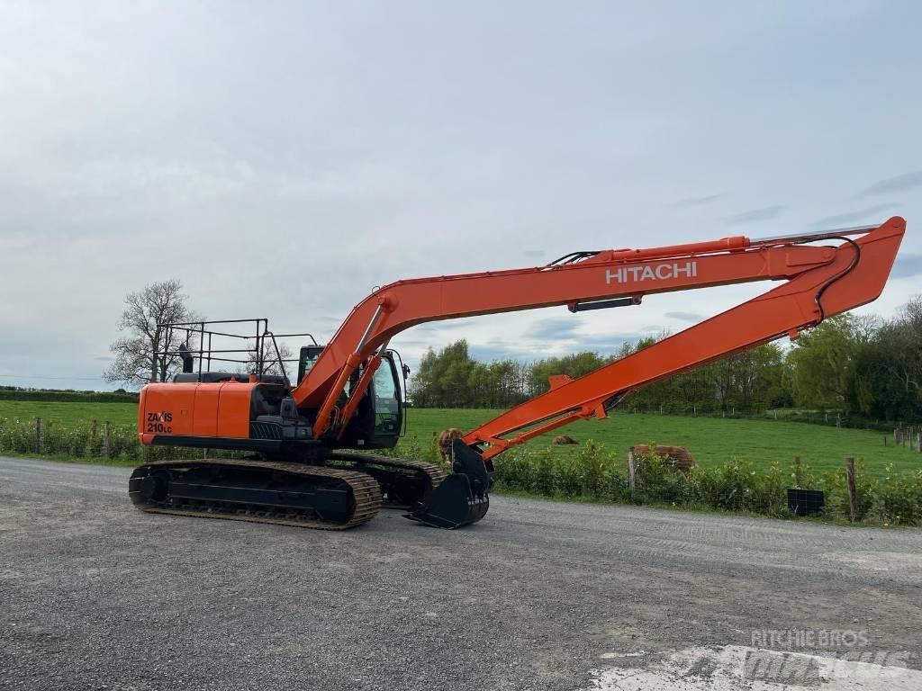 Hitachi Zaxis 210 LC Экскаваторы с большим вылетом