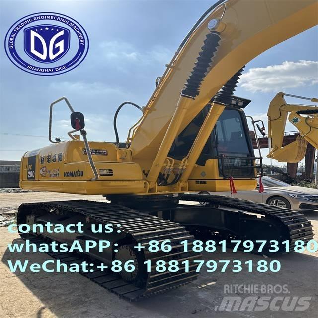 Komatsu PC 200-7 Гусеничные экскаваторы