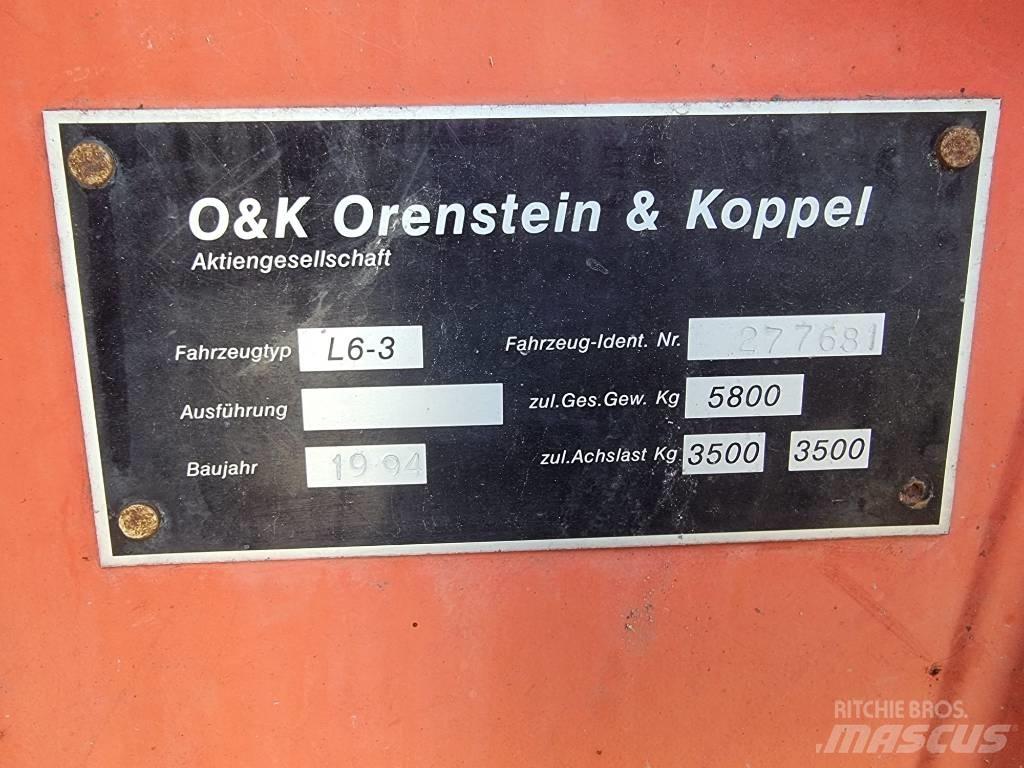 O&K L 6 Фронтальные погрузчики