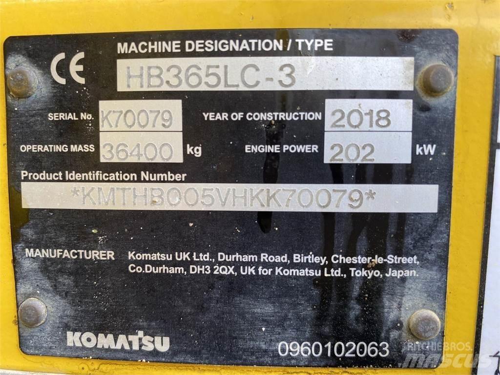 Komatsu HB365LC-3 Гусеничные экскаваторы