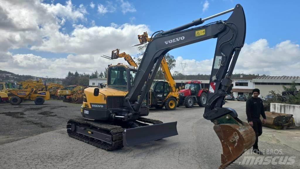 Volvo ECR 88 D Малые экскаваторы 7т-12т