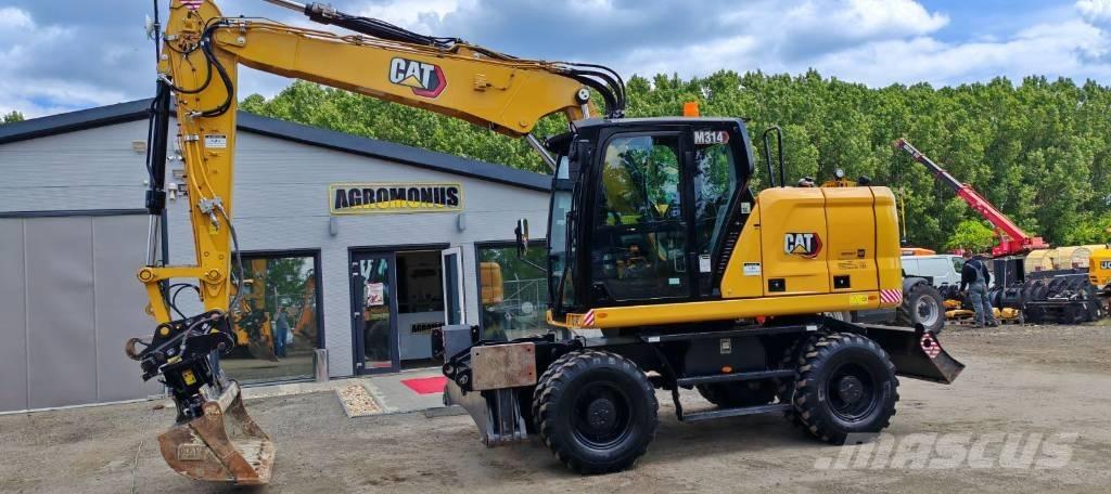 CAT 314 Колёсные экскаваторы