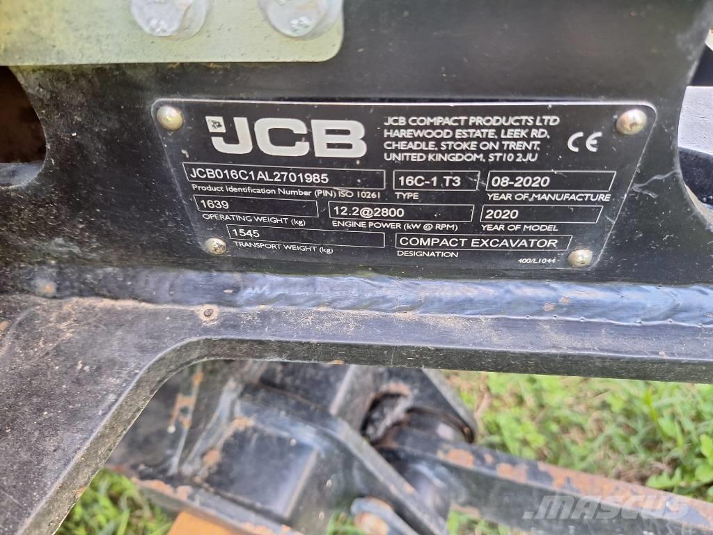 JCB 16 C-1 Мини-экскаваторы