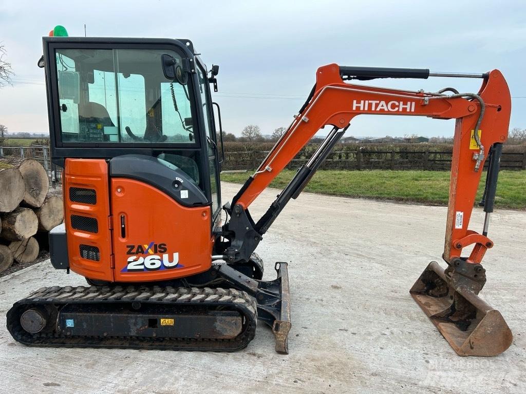 Hitachi ZX 26 U-6 Мини-экскаваторы