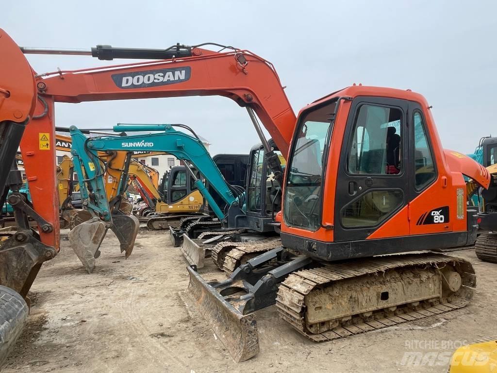 Doosan DX80 Мини-экскаваторы