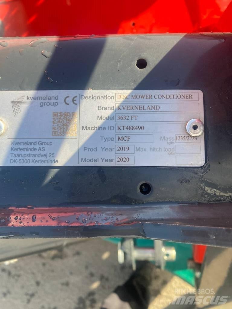 Kverneland 3632Ft Косилки плющилки